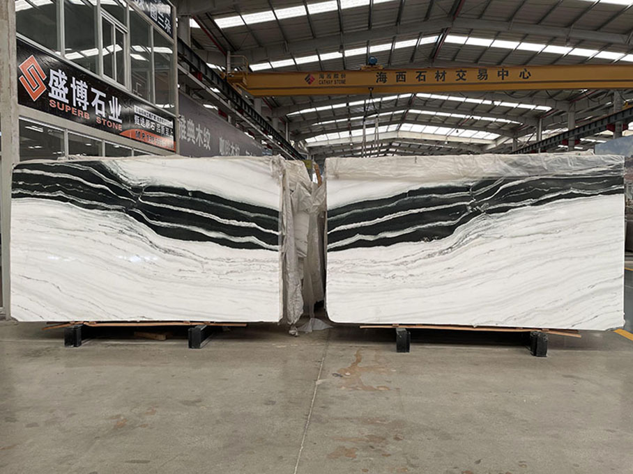 fabricante de mármol blanco panda