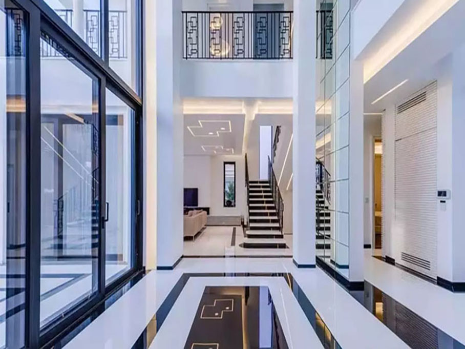 Azulejos para suelos de vestíbulo de hotel de piedra de nanovidrio